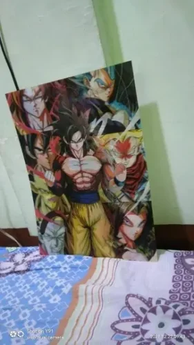 Dragon Ball Z 3D Poster Triple Transition Flip - Goku Avatar - Merch Sensei  | Most Affordable Anime Merch