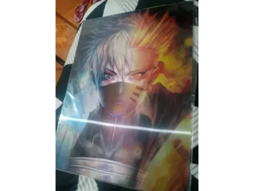 Naruto 3D Poster Triple Transition Flip - Naruto Saske Kakashi photo review